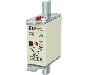ETI Fuse NH-000/gG 2A 500V KOMBI 004181201 - Фото