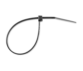 Кабельна стяжка 200 мм x 4,5 мм чорний (стійкий до УФ-випромінювання) Солді 38-90-3810 - Фото