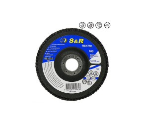 Круг зачисний пелюстковий Meister 125x222 з60 дер/сталь S&R (136125060) - Фото