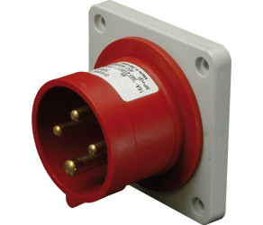 Вилка вбудована ETI ERR-1643 IP44 (16A, 400V, 3P+PE) (004482110) - Фото