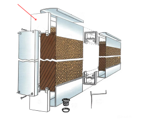 Заглушка для жолобів,150 мм Gigola (PG150MM-22)  - Фото