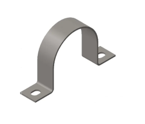 Крепление для труб Monoflo диаметр 70 мм, отверстие 9х13 мм (70028-1) - Фото