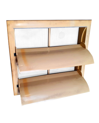 Заслінка впускна 1х2 (самовідкривна) Hodowca (1305000121) - Фото