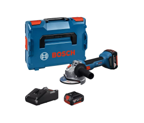 Cordless angle grinder Bosch GWS 18V-8 125mm 18V 2x5A/h 0-11000rpm 06019N9003 - Фото