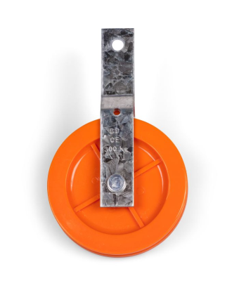 Big Dutchman Блок натяжения 4 1/8 105 мм пластиковый с подвесом/полосками 00-00-3006 - Фото