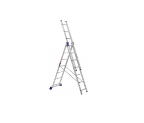 Драбина SVHR 3х7 алюмiнiєва трисекцiйна  STARK (525380502) - Фото