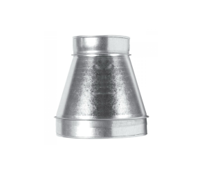 Переходник уменьшающий 150 х 90 горячего цинкования - Фото