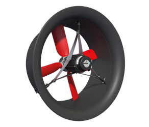 Осьовий вентилятор, шахтний, Multifan, 1900 Вт (H4D8206M10100) - Фото