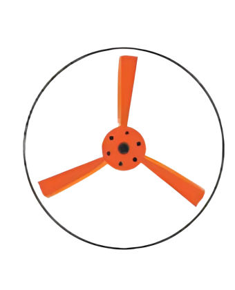 Вентилятор для дымохода 82см MVP-82-12 HOTRACO (HO07043821) - Фото