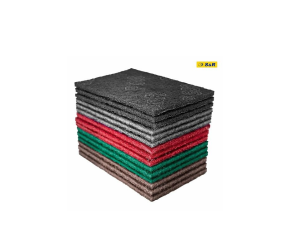 A set of manual pads - 15 pcs 150 x 230 mm, non-woven mat-lu (P240,P280,P320,P600,P1000 x 3) S&R (236150015) - Фото