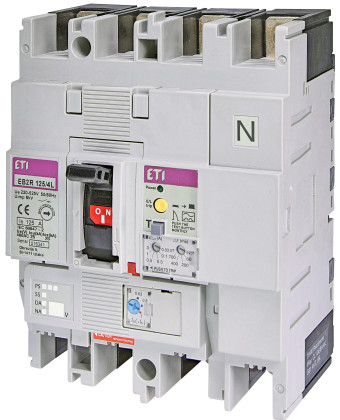Automatic switch ETI EB2R 125/4L 125A 4P (004671512) - Фото