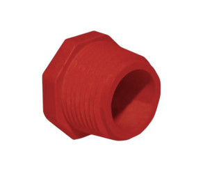 Заглушка 3/4», f 4225/4226, червона Lubing (4377-01) - Фото