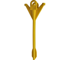 Маятник довгий, 2 ніпелі, жовтий, для чаш качок Lubing (4640-2-00) - Фото