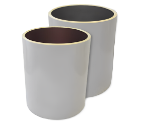 Вентиляційна труба D 73 «Фліс» коричнева HSI (10 01 17) - Фото