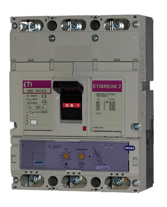 Circuit breaker, ETI, 630A (004672200) - Фото