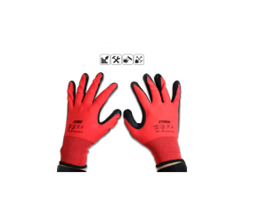 Перчатки Гейзер-13 с латексным покрытием, красные, разм10 STARK (510131601) - Фото