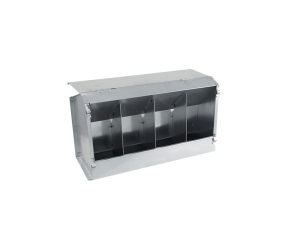 Кормушка для кролів, 4 секції, RIVER (VAD136/A) - Фото