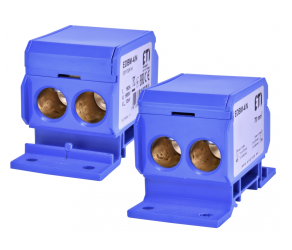 Блок розподільчий ETI EDBM-4/N (192А, 1500V AC/DC, OUT: 3x4-70) (001102414) - Фото