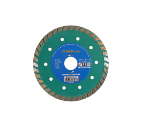 Диск алмазний Comfort 125 x 22 x 222 TURBO граніт S&R (242346125) - Фото