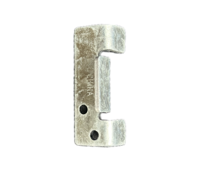 Cable regulator with a standard latch, L=50 mm, made of galvanized metal - Фото