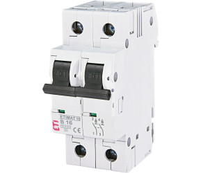 Автоматичний вимикач ETI ETIMAT 10 2p B 16А (10 kA) (002123716) - Фото