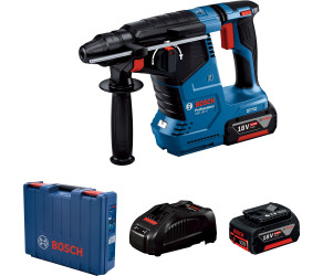 Перфоратор акумуляторний Bosch GBH 187-LI SDS-Plus 18В 2х5А·год 24Дж 29кг кейс 0611923021 - Фото