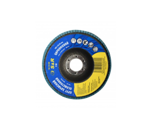 Круг зачисний пелюстковий Цирконієвий 125x222 з80 сталь/нержавійка S&R (138125008) - Фото