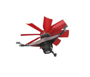 Fan for mine ventilation Multifan TU6D82M1 400/50 1650W AS FC 812 DE (P6D82C2M11100) - Фото