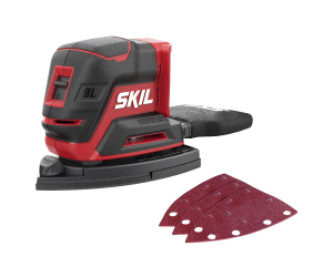 Шліфмашина вібраційна акумуляторна SKIL 3720 CC Compact 20В 151х102мм 21000кол/хв 07кг SR1E3720CC - Фото