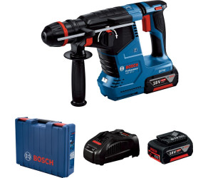 Перфоратор акумуляторний Bosch GBH 187-LI ONE Chuck SDS-Plus 18В акб 2х5А·год 24Дж 29кг 0611923121 - Фото
