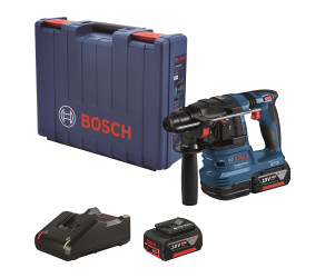 Перфоратор акумуляторний Bosch GBH 185-LI SDS-Plus 18В акб 2х4Аг 19Дж 23кг 0611924021 - Фото