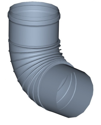 Колено 90º D 100 Winterwarm (IA8168) - Фото