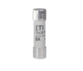 Предохранитель ETI CH 10x38 gR 8A 700V (50kA AC) (002625020) - Фото