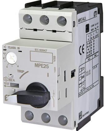ETI Автоматичний вимикач захисту двигуна MPE25-6,3 004648009 - Фото
