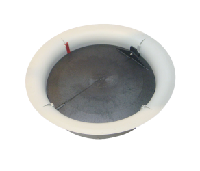 Big Dutchman Воронка всасывающая с поворотной заслонкой CL600-3 серая в сборе 60-45-4036 - Фото