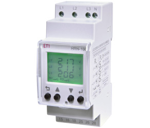 Багатофункціональне реле контролю напруги ETI HRN-100 (3F, 2x5A_AC1) (002470303) - Фото