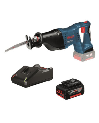 Пила шабельна акумуляторна Bosch GKS 18 V-LI 18В пропил 250мм хід 24мм 48кг без АКБ та ЗП 0615990L6H - Фото