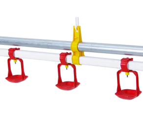 Роликовая система для круглой трубы D29,5 мм, комплект для 1 узла (WU) Lubing (4455-4) - Фото