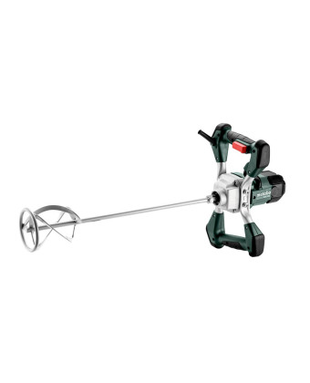 Міксер будівельний Metabo RWE 1200 1200Вт 0-900об·хв М14 120мм для 30л 34кг 614048000 - Фото