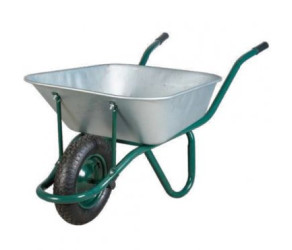 Тачка садово-будівельна F11 LG (цільно лите колесо) SIRL (U041122608) - Фото