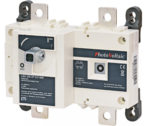 Load switch ETI LBS 250 2P DC1000 (1-0, 250A, 1000V DC) (004661855) - Фото