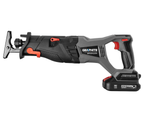 Пила шабельна акумуляторна GRAPHITE Energy+ 18В безщітковий пропил 120мм хід 28мм 58G096 - Фото