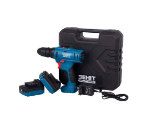 Шуруповерт-дрель аккумуляторная Зенит Профи ЗПША-12/15 DFR/B 12В 2х15А/час 853794 - Фото