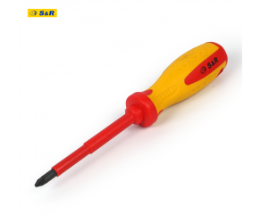 Викрутка PZ 2 х 100мм діелектрична (1000 V)  S&R (250088353) - Фото