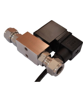 Клапан високого тиску 1/4, 0-80 бар 230В 50Гц Lubing (7148) - Фото