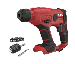 Drill battery SKIL 3810 CA SDS-plus+ShZP 20V 1J accessories case 15kg RH1E3810CA - Фото