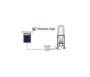 З’єднувальна коробка 8 тензодатчиків 6-пров підключення до CAN-IO-LCA-P JB-SWS-8 HOTRACO (HO53900580) - Фото