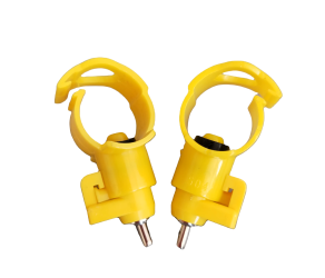 Ніпельний затискач для круглої труби 3/4» Lubing (4334-00) - Фото