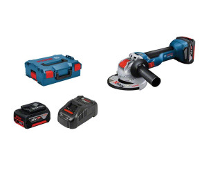 Шліфмашина кутова акумуляторна Bosch 18V-10 125мм 18В 2x50А·год 9000об·хв L-BOXX 136 089кг 06017B0102 - Фото