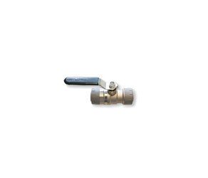 Ball valve 15 x 15 mm I-I, nickel-plated, brass HSI (11 83 15) - Фото